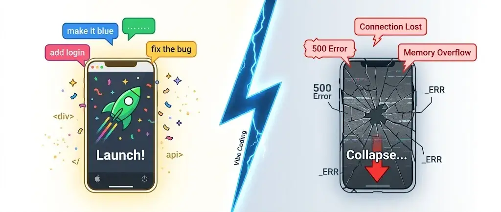 Vibe Coding 应用从上线到崩溃 原文配图 1