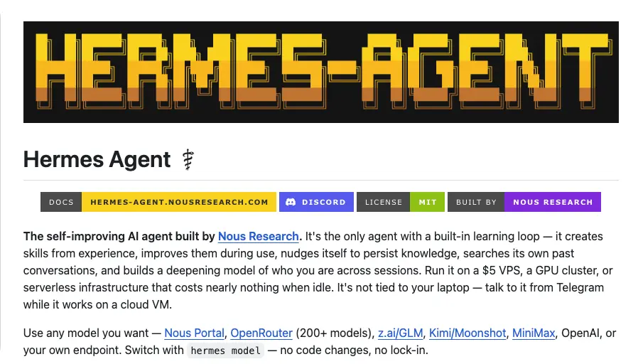 Hermes Agent 原文配图 1